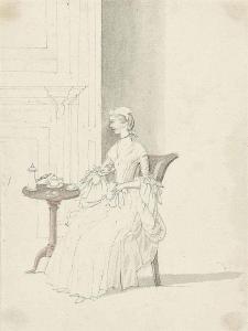 HIGHMORE Anthony 1719-1799,A young lady,Christie's GB 2015-04-15
