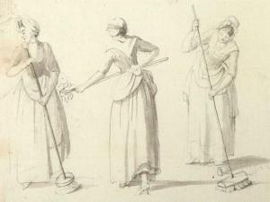 HIGHMORE Anthony 1719-1799,Maid Servants,Auctionata DE 2017-01-16