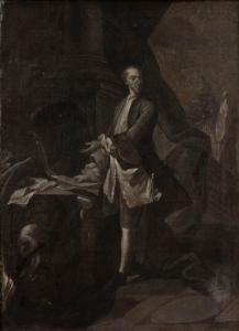 HIGHMORE Joseph 1692-1780,Ritratto di gentiluomo,Finarte IT 2023-11-29