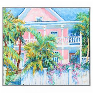HIGHSMITH Kyle 1900-2000,Pink House on Frances, Key West,2002,Leland Little US 2022-01-27