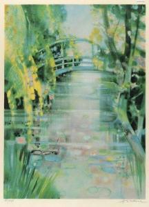 HILAIRE Camille 1916-2004,Le pont japonnais,Etienne de Baecque FR 2010-06-27
