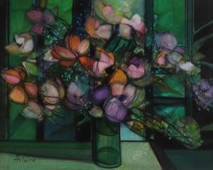 HILAIRE Camille 1916-2004,Summer flowers in a glass vase,Sworders GB 2024-04-09