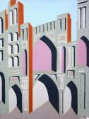 HILBERMAN David 1911-2007,Cathedral,1972,Clars Auction Gallery US 2011-01-08
