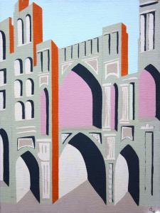 HILBERMAN David 1911-2007,Cathedral,1972,Clars Auction Gallery US 2011-01-08