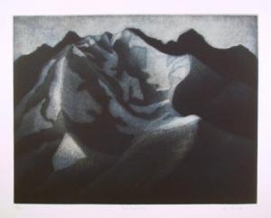 HILDEBRAND Jan Carlile,Red Mountain,1990,Ro Gallery US 2010-09-23