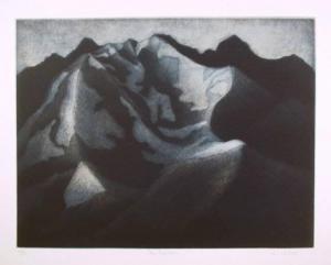 HILDEBRAND Jan Carlile,Red Mountain from the Brooklyn College Women'sPort,1990,Ro Gallery 2008-07-24