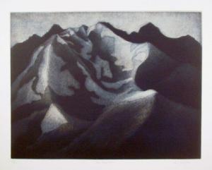 HILDEBRAND Jan Carlile,Red Mountain from the Brooklyn College Women's Por,1990,Ro Gallery 2014-08-20