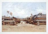 hildebrandt E. 1853,a street in Yokahama,1865,Bloomsbury London GB 2008-04-17