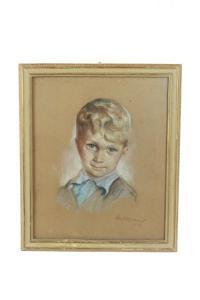 HILDENBRANDT Wilhelm 1874,Ritratto di fanciullo,Dams Casa d'Aste IT 2023-01-10