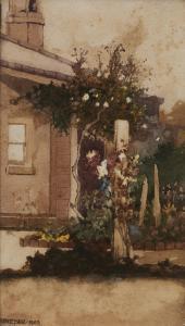 HILDER Jesse Jewhurst 1881-1916,Outdoor Scene,1903,Shapiro AU 2023-05-23