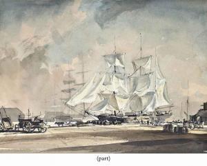 HILDER Rowland 1905-1993,In the days of sail (illustrated); and Canal scene,Christie's GB 2014-10-28