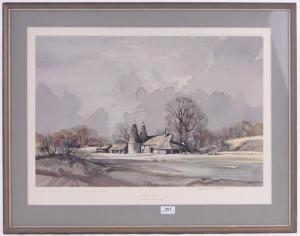 HILDER Rowland,Kentish scene,Burstow and Hewett GB 2017-02-01