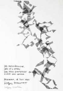 HILDESHEIMER WOLFGANG 1916-1991,Komposition,1983,Leipzig DE 2009-09-26