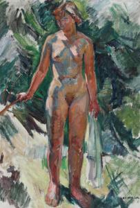 HILKIER Knud Ove 1884-1953,Naked female,Bruun Rasmussen DK 2024-03-12