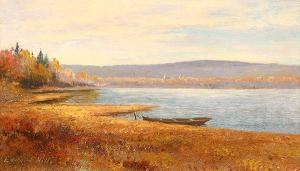 HILL Edward Rufus 1851-1908,Autumn River Scene,Clars Auction Gallery US 2016-02-21