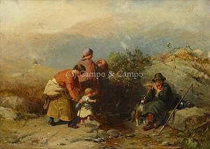HILL James John 1811-1882,The sheperd boy,Campo & Campo BE 2016-03-15