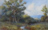 HILL Mabel B 1872-1956,Rural Landscape,1918,International Art Centre NZ 2013-05-09