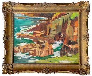 HILL Philip Maurice 1892-1952,The Cliffs at Land's End,David Lay GB 2023-08-24