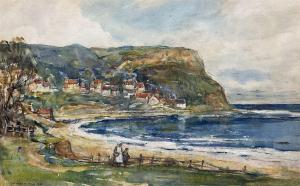 HILL Rowland Henry 1873-1952,Runswick Bay,1938,David Duggleby Limited GB 2024-03-15