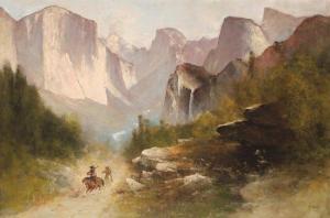 HILL Thomas 1829-1908,| In the Gorge - Yosemite,1904,Altermann Gallery US 2015-04-09