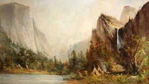HILL Thomas J 1800-1800,Yosemite Valley, view from Bridal Veil meadows,Bonhams GB 2011-11-13