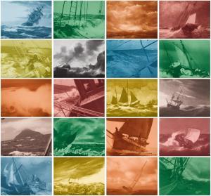 HILLER Susan 1940-2019,Voyage on a Rough Sea: Homage to Marcel Broodthaer,2009,Sotheby's 2021-09-15