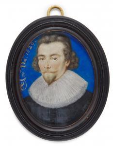 HILLIARD Laurence 1581-1647,Portrait of a gentleman,Sotheby's GB 2021-09-23