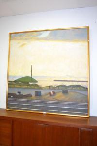 HILLYER Ted,'Harbour Dawn',1986,Vickers & Hoad GB 2015-05-23