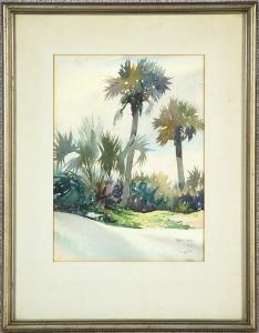 HILTON Harold,Palm trees,1984,Ruggiero Associates US 2009-05-07