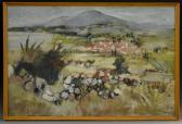 HINCHLIFF M.Barry,Evening Comes to La Palma label to ver,Bamfords Auctioneers and Valuers 2017-03-15