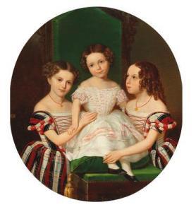 HINDELANG,Portrait of Augusta (1842-1916),Palais Dorotheum AT 2018-09-18
