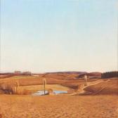 HINDEVAD Marius Jensen 1885-1977,Autumn landscape,Bruun Rasmussen DK 2015-04-27