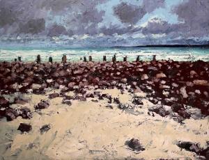HINDLE MIKE 1966,Blustery Day, St Ives Bay,2012,David Lay GB 2022-02-10