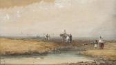 HINDLE William,Fowden Morecambe Sands,1876,Jeschke-Greve-Hauff-Van Vliet DE 2017-03-31