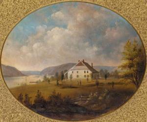 HINE Charles 1821-1871,Washington's Headquarters at Newburgh,Christie's GB 2001-10-12