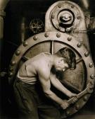 HINE Lewis Wickes 1874-1940,Powerhouse Mechanic,1920,Swann Galleries US 2017-04-20