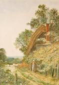 HINES Frederick 1860-1930,A Surrey Lane, Springtime,Fieldings Auctioneers Limited GB 2018-07-28