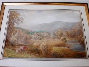 HINES Theodore 1876-1889,Bolton Abbey and the River Wharfe,Silverwoods GB 2017-04-20