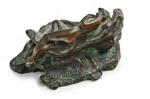 HINTON HUNEKER BRACKEN Clio 1870-1925,Vide-poche figurant une nymphe,1900,Neret-Minet FR 2023-05-26