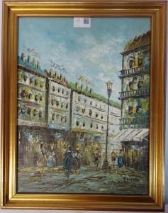 HINTON J,Parisian Street Scene,David Duggleby Limited GB 2016-10-29