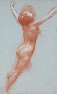 HIREMY HIRSCHL Adolf 1860-1933,Studio di nudo femminile,Casa d'Aste Arcadia IT 2024-04-16