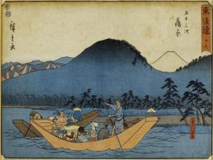 HIROSHIGE Ando 1797-1858,Kanbara,Galerie Koller CH 2010-09-13