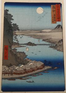 HIROSHIGE 1800-1800,Ishiyama Temple,Burstow and Hewett GB 2022-08-25