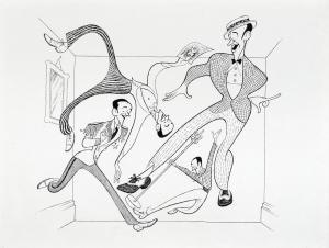 HIRSCHFELD Albert, Al 1903-2003,A Fred Astaire lithograph,Bonhams GB 2018-06-13