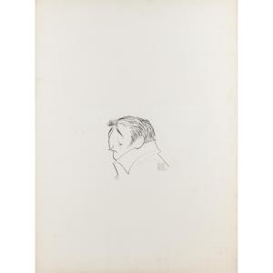 HIRSCHFELD Albert, Al 1903-2003,PORTRAIT OF ROBERT MITCHUM,Waddington's CA 2024-03-28