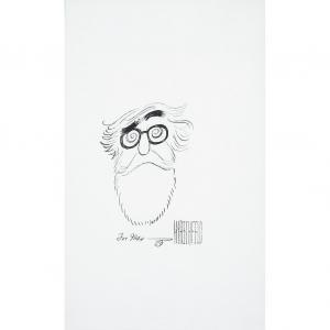 HIRSCHFELD Albert, Al 1903-2003,SELF PORTRAIT,William Doyle US 2011-06-22