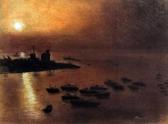 HIRSHFIELD Desmond 1911-1993,Sunrise Over Bombay,1982,Canterbury Auction GB 2018-02-06