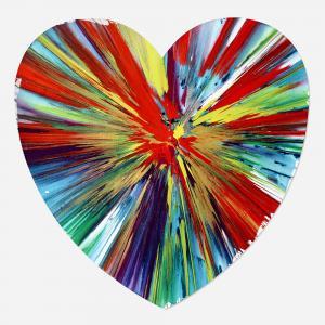 HIRST Damien 1965,Heart Spin Painting,2009,Rago Arts and Auction Center US 2024-03-27