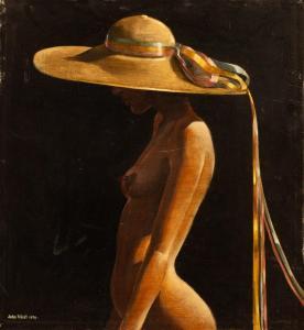 HIRST John,Nude Study,1974,Simon Chorley Art & Antiques GB 2023-07-25