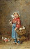 HIRTH DU FRENES Rudolf 1846-1916,The Cat Mother,Palais Dorotheum AT 2019-09-18